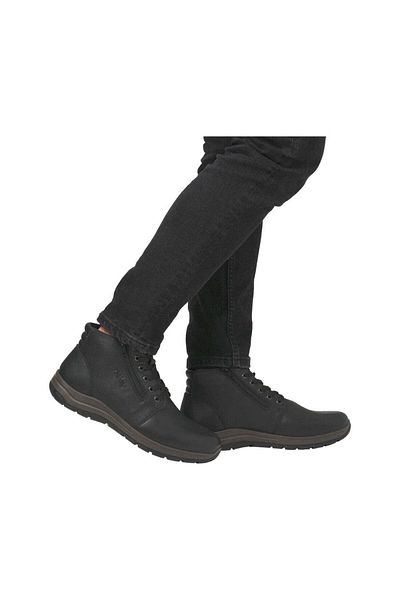 Rieker Cizme negre Pantofi barbati
