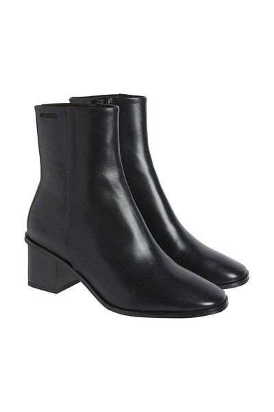 Calvin Klein Black Booties Womens Shoes