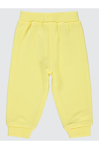 TWEETY Light Yellow Baby Girl Sweatpants - 6-18 Months