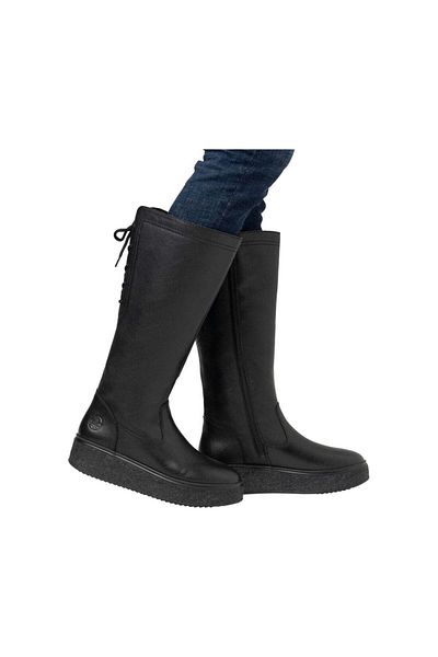 Rieker Black Boots Womens Shoes