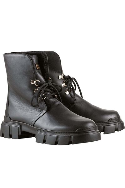 HÖGL Hogl Black Booties Womens Shoes