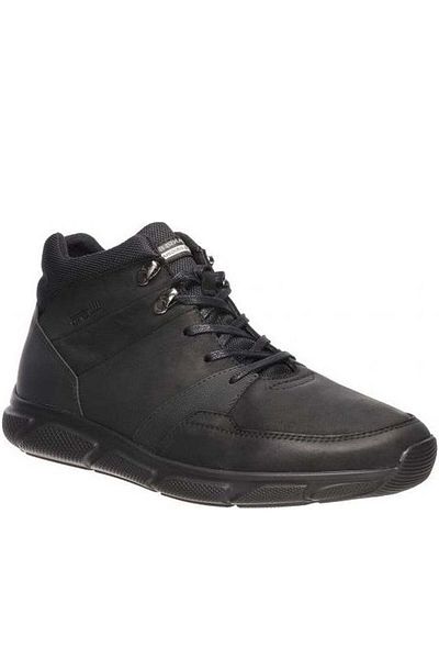 SALAMANDER Black Booties Mens Shoes