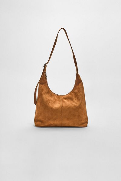 Stradivarius Large crossbody bag with zip