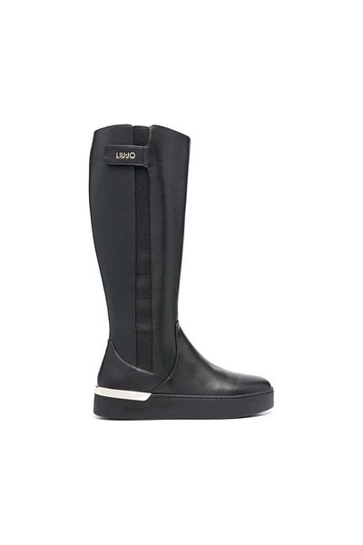 Liu Jo Black Booties Womens Shoes