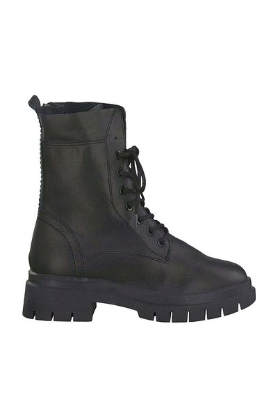 Tamaris Black Booties Womens Shoes