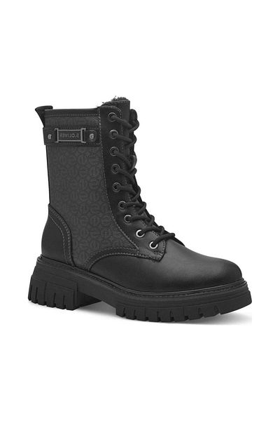 s.Oliver Black Booties Womens Shoes
