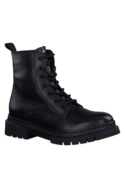 Tamaris Black Booties Womens Shoes