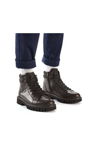 Rieker Brown Booties Mens Shoes