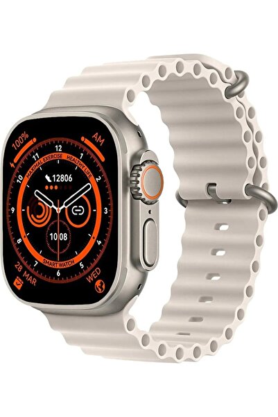 Teknotopia GS Ultra 8 Plus 49mm Pro Plus Akıllı Saat Android ve Ios Uyumlu Çi...
