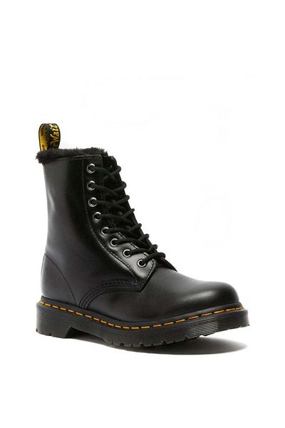 Dr. Martens Grey Booties Womens Shoes