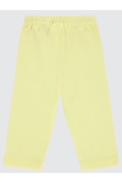 Kujju Yellow Civil Baby Baby Single Bottom 3-9 Months Without Booties