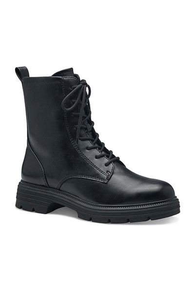 Tamaris Black Booties Womens Shoes