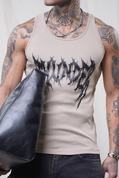 Butik TREND WE Ανδρικό εσώρουχο από ύφασμα καμισόλ με στάμπα με λεπτή εφαρμογή