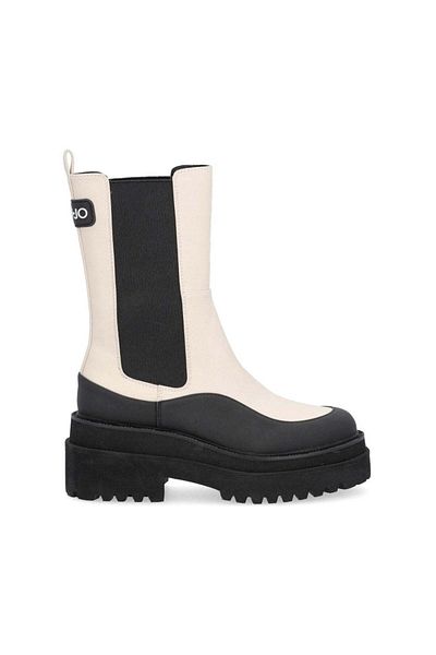 Liu Jo Beige Booties Womens Shoes