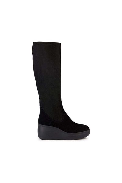 Geox Black Boots Womens Shoes