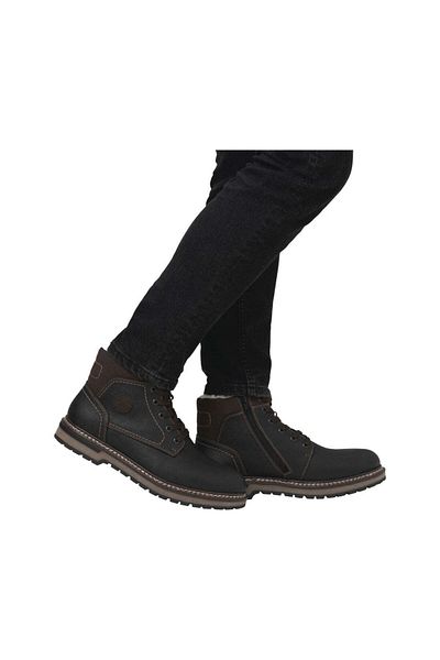 Rieker Brown Booties Mens Shoes