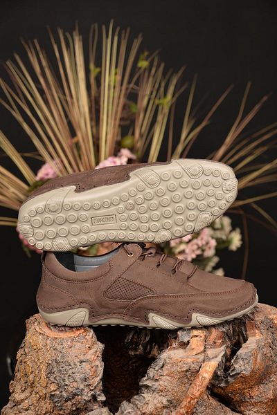 JAMES FRANCO Men's Summer - 100% Genuine Leather, Anti-Sweat, Orthopedic Sole, Lightweight Ultra Comfortable Casual Shoes