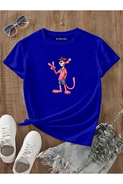 BENROMA 1 tricou este un cadou pentru achiziții de 6 și mai sus în coș - tricou pentru copii imprimat cu personaje de desene animate