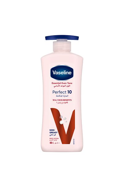 Vaseline Essential Even Tone Body Lotion, for glowing skin, 400ml