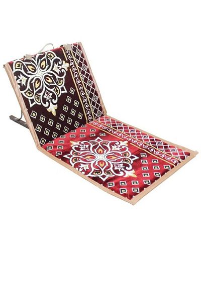 Cady One Ground chair for trips and camping with a foldable and adjustable backrest106×6×50 cm