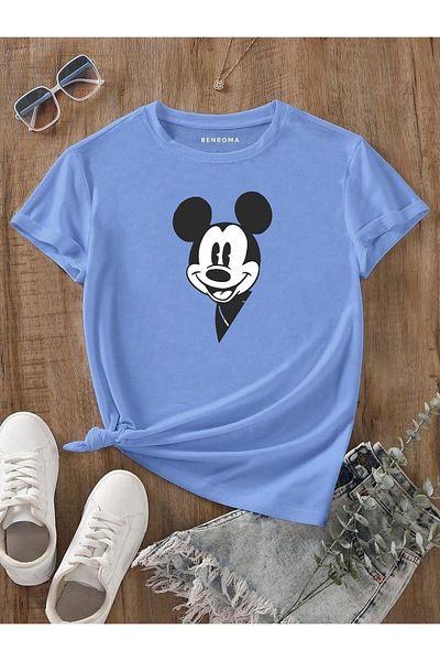 BENROMA 1 tricou este un cadou pentru achiziții de 6 și mai sus în coș - tricou pentru copii imprimat cu personaje de desene animate