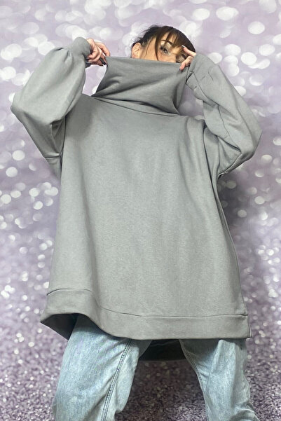 Quincey СВІТШОТ З КАПЮШОНОМ І ГРІЙНИМ КРАЄМ