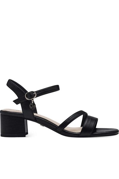 s.Oliver Black Sandals Womens Shoes