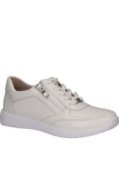 Caprice White Trainers Womens Shoes