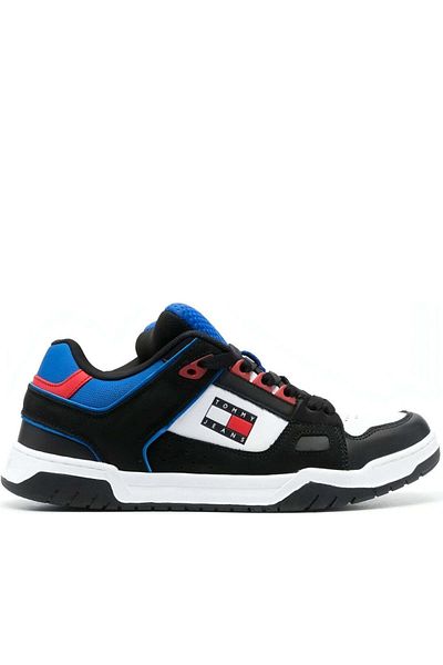 Tommy Jeans Pantofi negri pentru bărbați