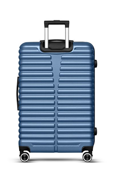 Mnuk Destiny Carry-on Luggage | Hardside Trolley | 20 Blue