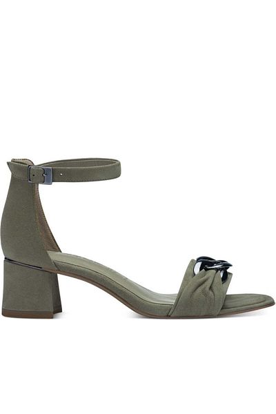 Tamaris Green Sandals Womens Shoes