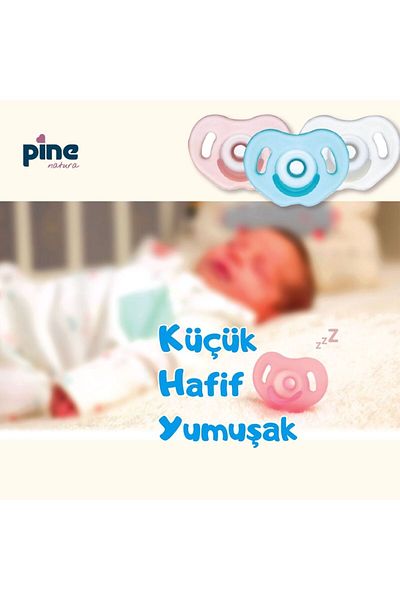 Pine Natura Full Silicone Pacifier 1 piece