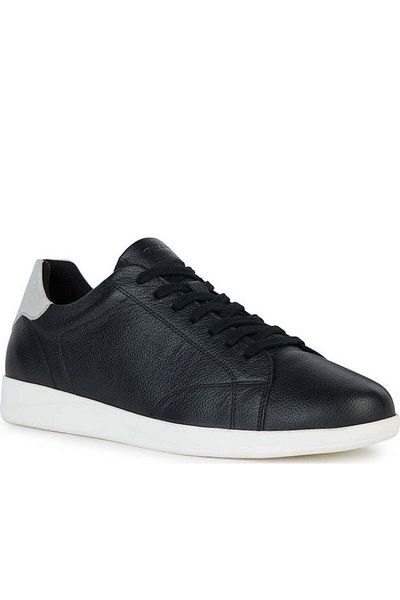 Geox Black Trainers Mens Shoes