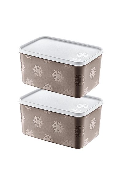 Smartware Terra 2600 ml Set of 2 - No Frost Storage Container