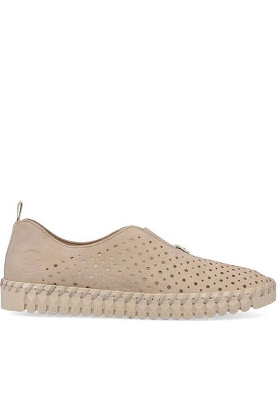 Rieker Beige Trainers Womens Shoes