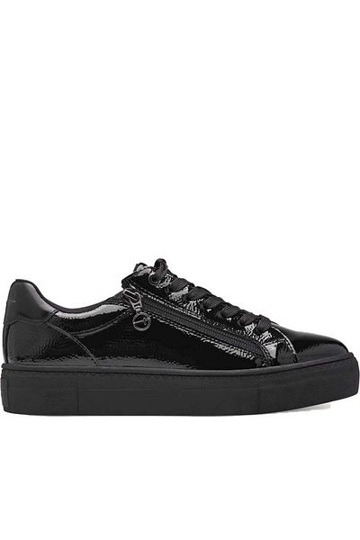 Tamaris Black Trainers Womens Shoes