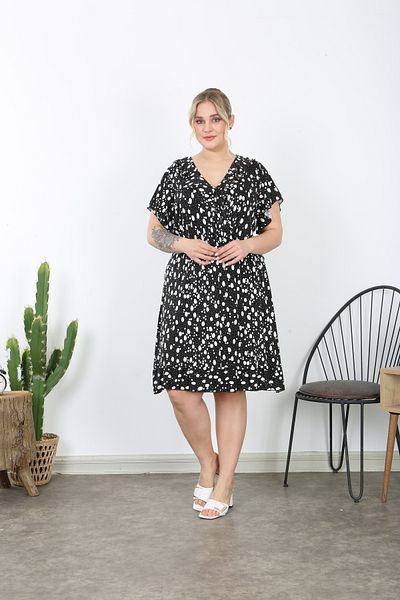XL Modam ΓΥΝΑΙΚΕΙΟ ΦΟΡΕΜΑ Lycra V-NECK ΜΕΓΑΛΟ ΜΕΓΕΘΟΣ