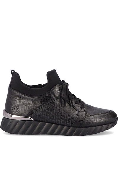 Remonte Black Trainers Womens Shoes