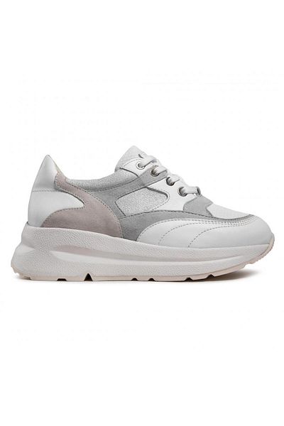 Geox Pantofi albi pentru femei