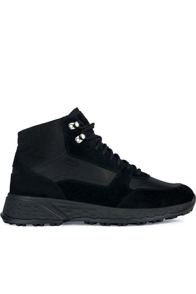 Geox Black Trainers Mens Shoes