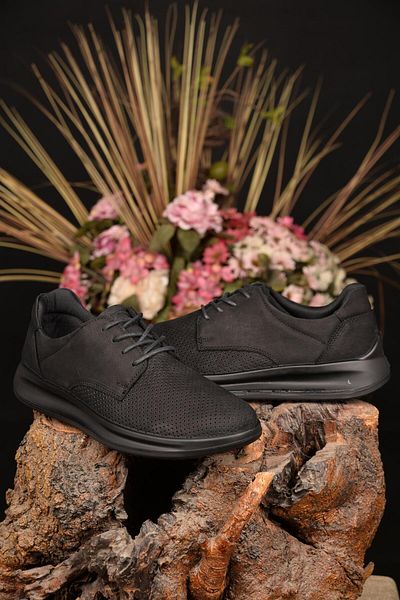 Scooter Men's Summer - 100% Genuine Leather, Anti-Sweat, Orthopedic Sole, Comfortable Ultra-Light Casual Shoes