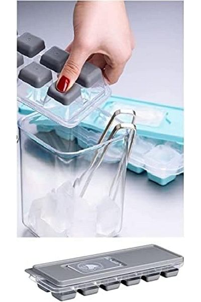 STOREMAX Jvnnastore Silicone Based Ice Box, 12-Piece Ice Mold, Silicone Based Ice Mold, Easy and Practical