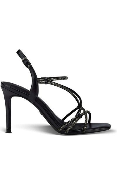 Tamaris Black Sandals Womens Shoes