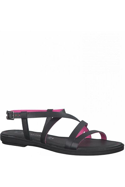 Marco Tozzi Black Sandals Womens Shoes