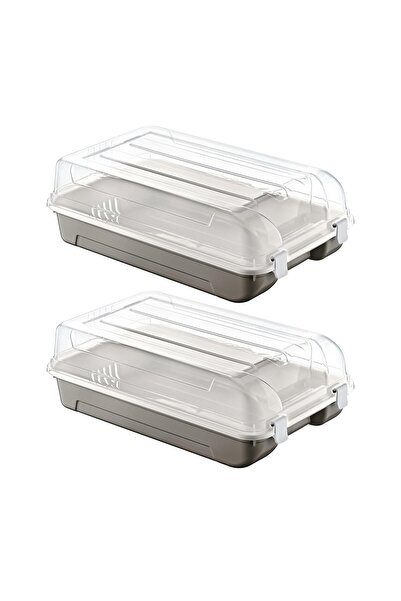 Smartware Комплект от 2 дамски кутии за обувки Terra