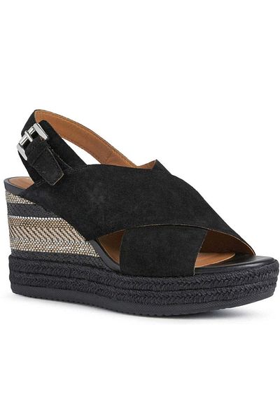 Geox Sandale negre Pantofi dama