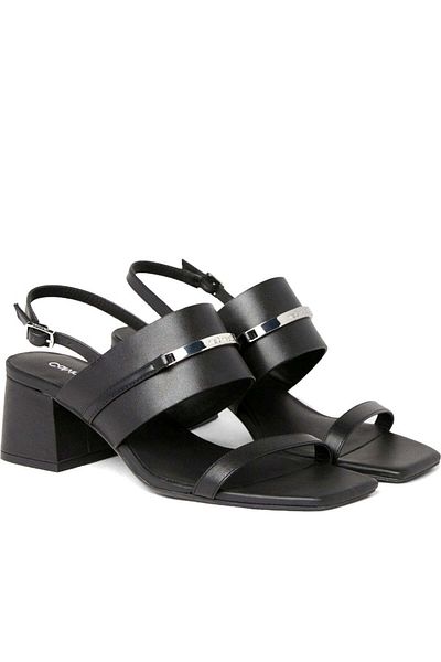 Calvin Klein Black Sandals Womens Shoes