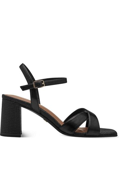 Tamaris Black Sandals Womens Shoes