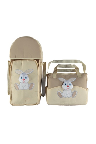 ŞMTSTYLE حقيبة العناية بالطفل ومجموعة حمل عربة الأطفال