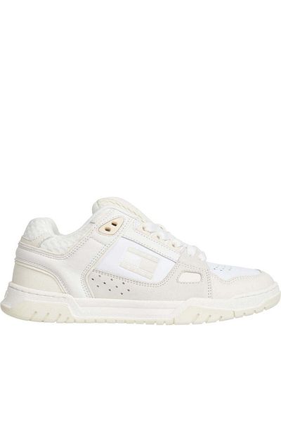Tommy Jeans Beige Trainers Mens Shoes